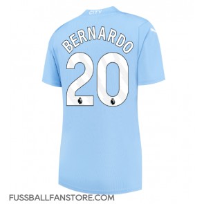 Manchester City Bernardo Silva #20 Replik Heimtrikot Damen 2023-24 Kurzarm